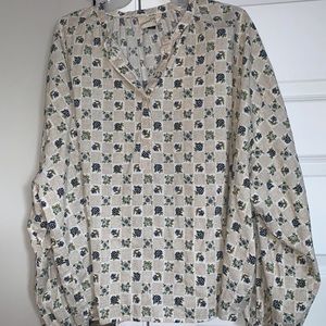 Floral Target Blouse